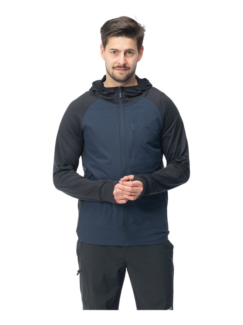 Hi-Tec - Sweat à capuche JORSE Bleu foncé - Kiabi