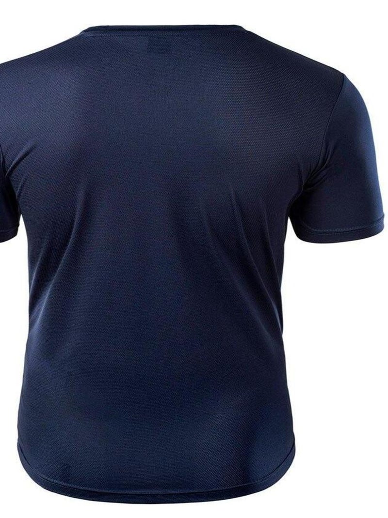 Hi-Tec - T-shirt entraînement SIBIC Bleu ardoise - Kiabi