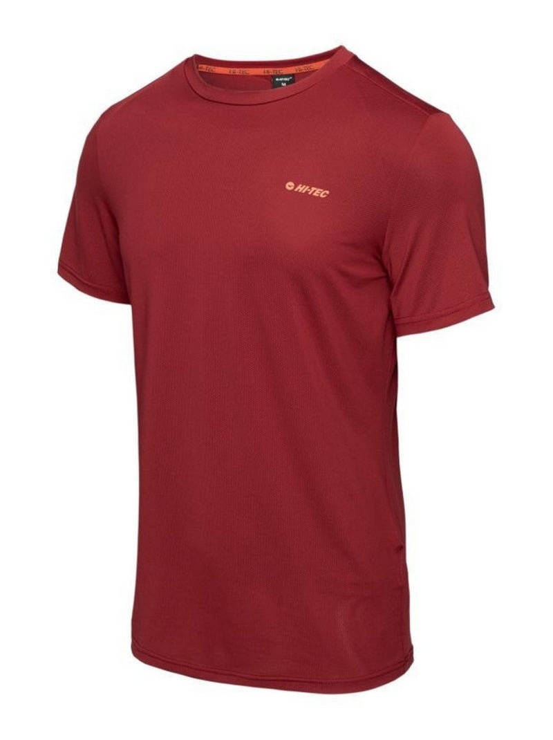 Hi-Tec - T-shirt HADI Bordeaux - Kiabi