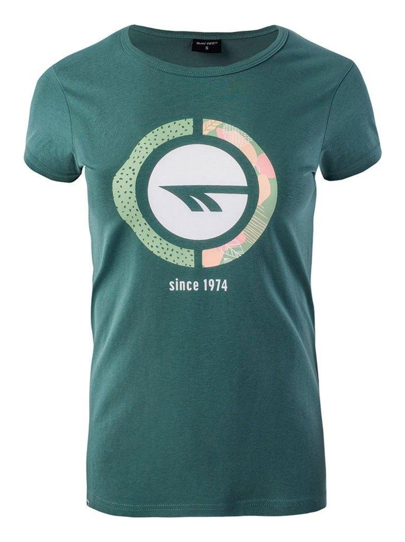 Hi-Tec - T-shirt LADY DEFI Vert tilleul - Kiabi