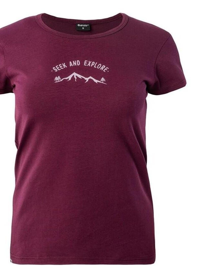 Hi-Tec - T-shirt LADY VANDRA Violet foncé - Kiabi