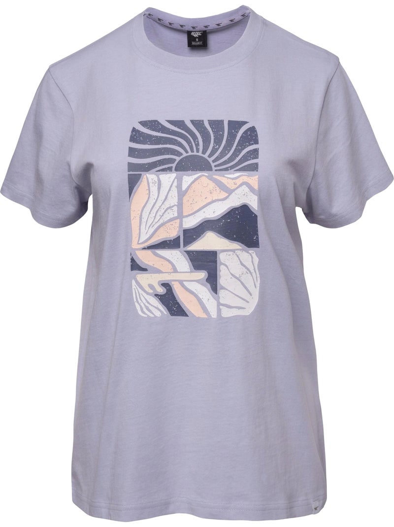 Hi-Tec - T-shirt manches courtes GLADYS Violet clair - Kiabi