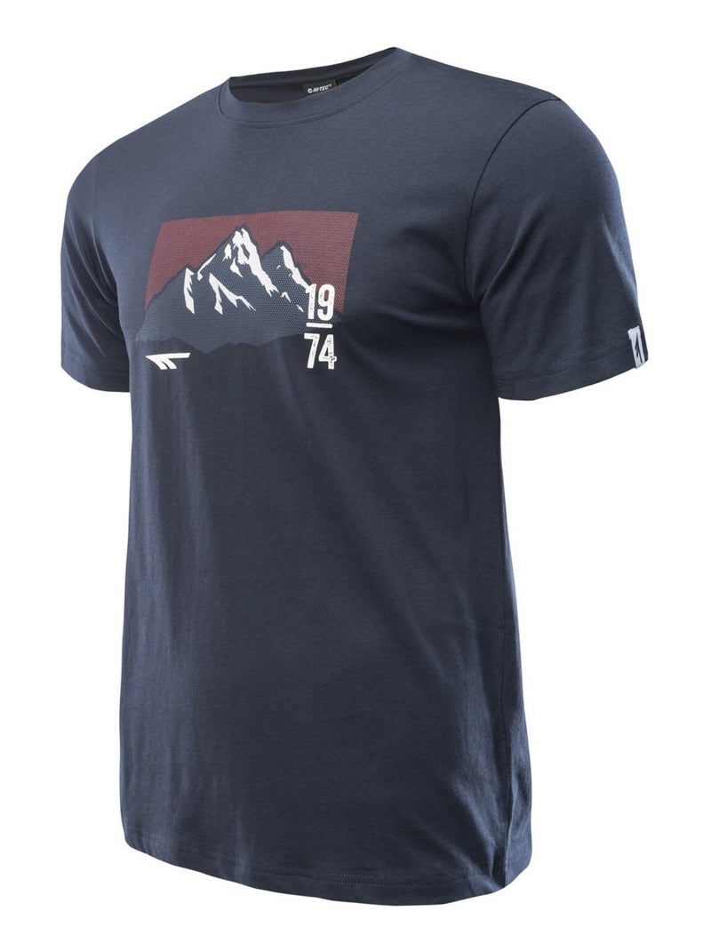 Hi-Tec - T-shirt manches courtes RAWAL Bleu foncé - Kiabi