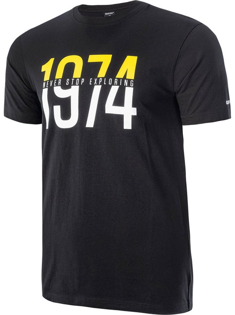 Hi-Tec - T-shirt manches courtes ROLIC Noir - Kiabi