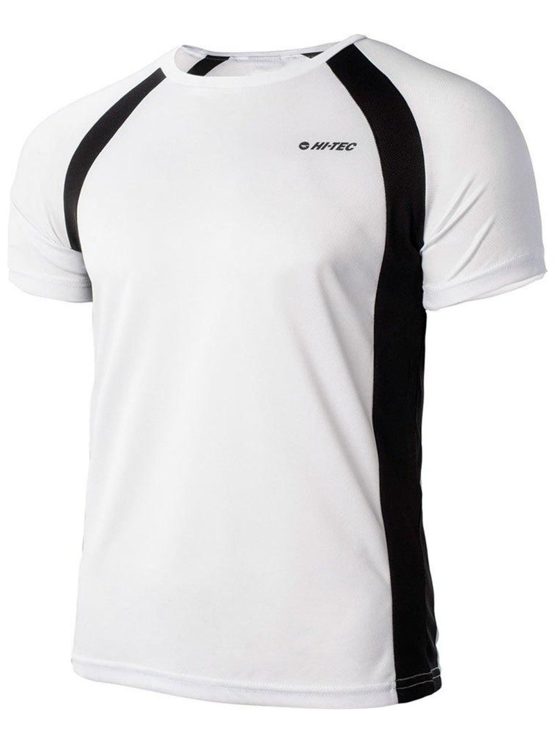 Hi-Tec - T-shirt MAVEN Blanc Noir - Kiabi