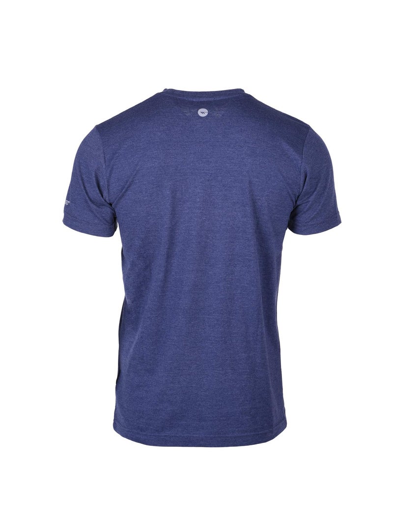 Hi-Tec - T-shirt motif/style uni Bleu marine - Kiabi