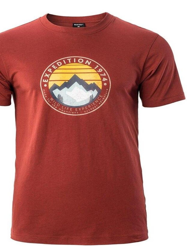Hi-Tec - T-shirt ZERGO Rouge cachemire - Kiabi