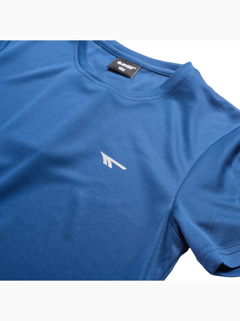 Hi-Tec - T-shirts manches courtes JODIN Noir Bleu marine - Kiabi