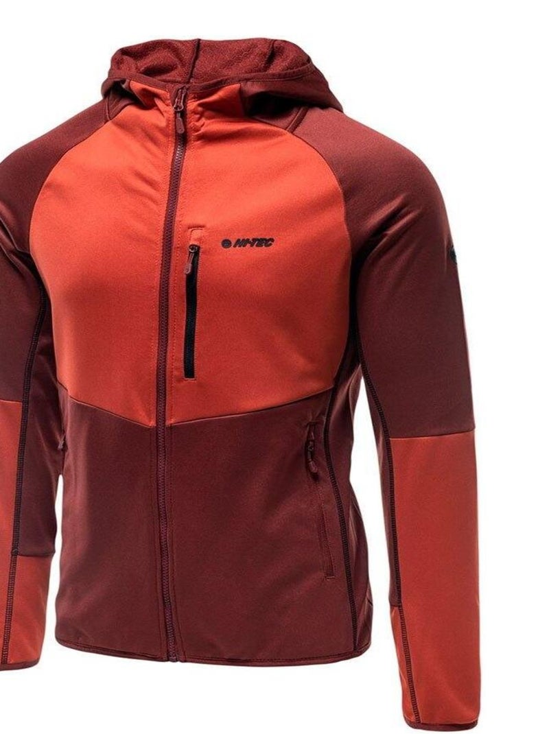 Hi-Tec - Veste à capuche CAMIL Rouge brique - Kiabi