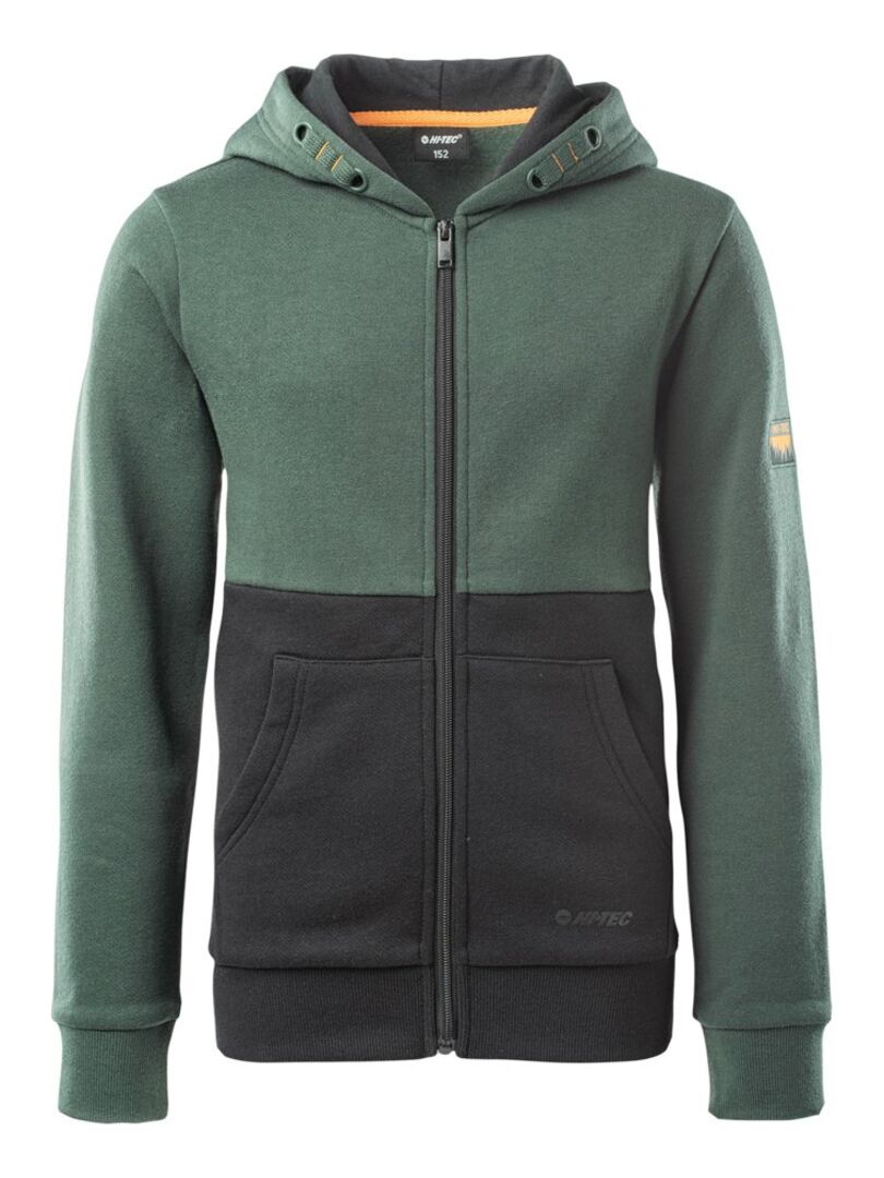 Sweat à Capuche Homme Hi-Tec Vert Camouflage, Coton/polyester, Taille XL, Excellent état