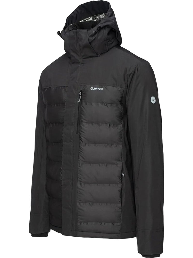 Hi-Tec - Veste matelassée HELTEN Noir Argenté - Kiabi