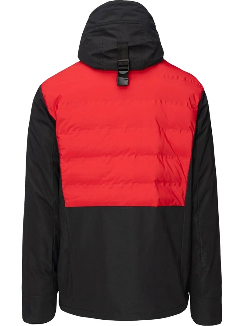 Hi-Tec - Veste matelassée HELTEN Noir Rouge - Kiabi