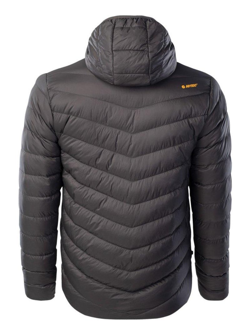 Hi-Tec - Veste matelassée SALRIN Noir Orange - Kiabi