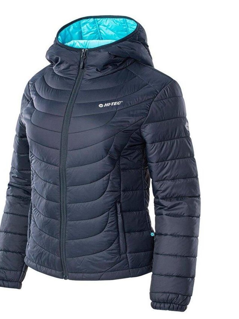 Hi-Tec - Veste motif/style matelassé NAHIA Bleu saphir - Kiabi