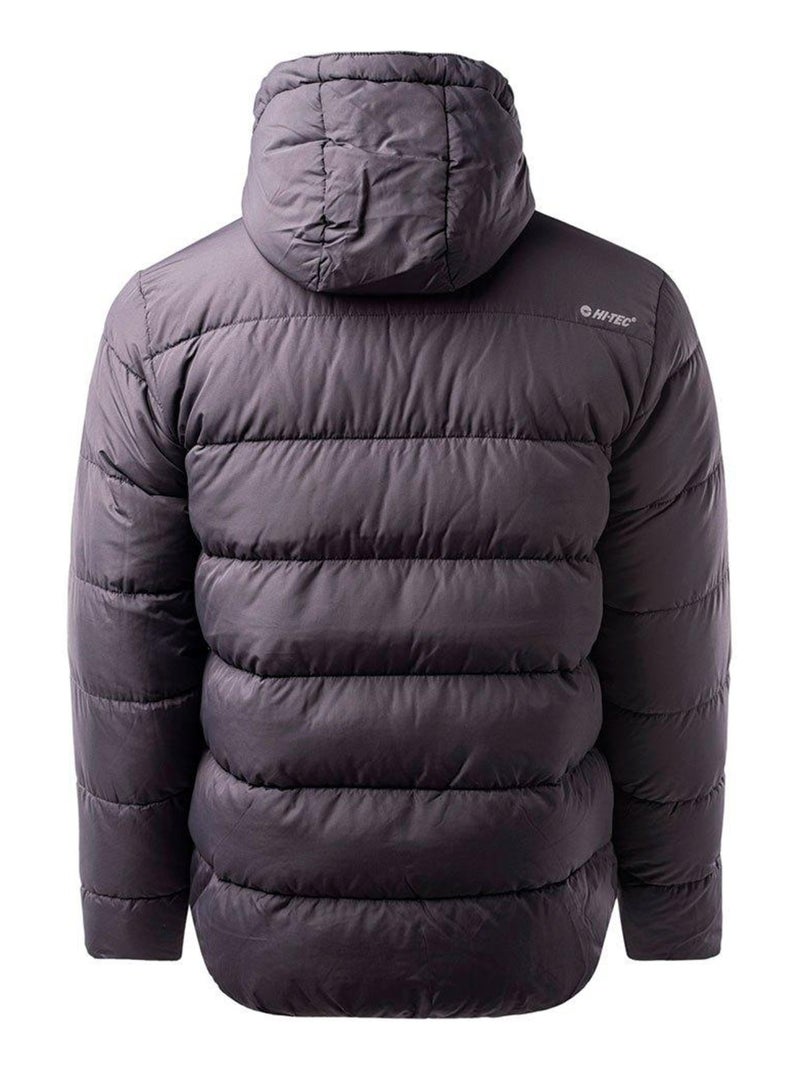 Hi-Tec - Veste motif/style matelassé SOLFIN gris anthracite - Kiabi