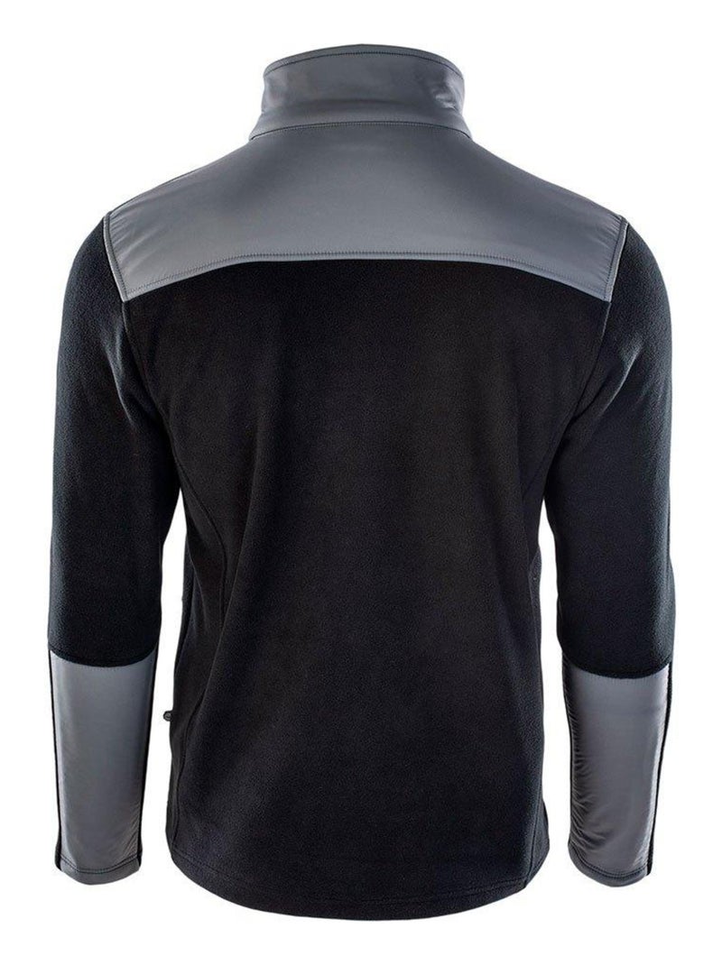 Hi-Tec - Veste polaire HANIS Noir Gris Noir - Kiabi