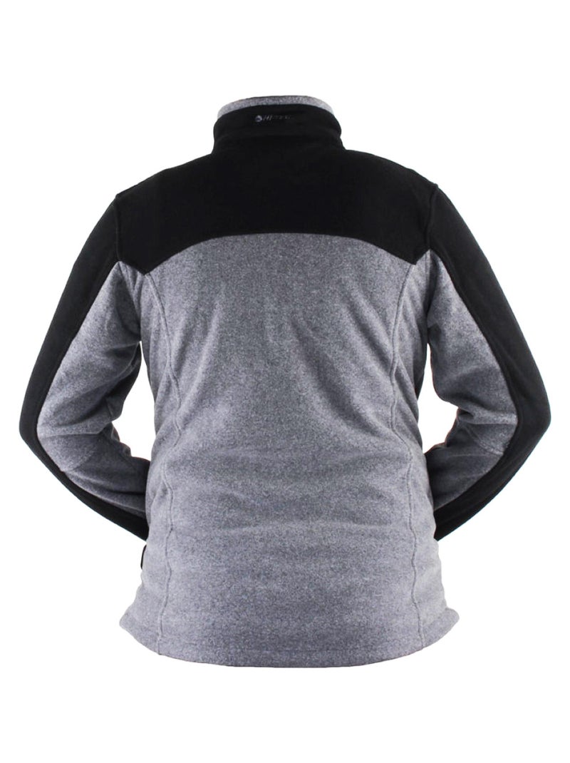 Hi-Tec - Veste polaire MONAR Gris Noir Noir - Kiabi