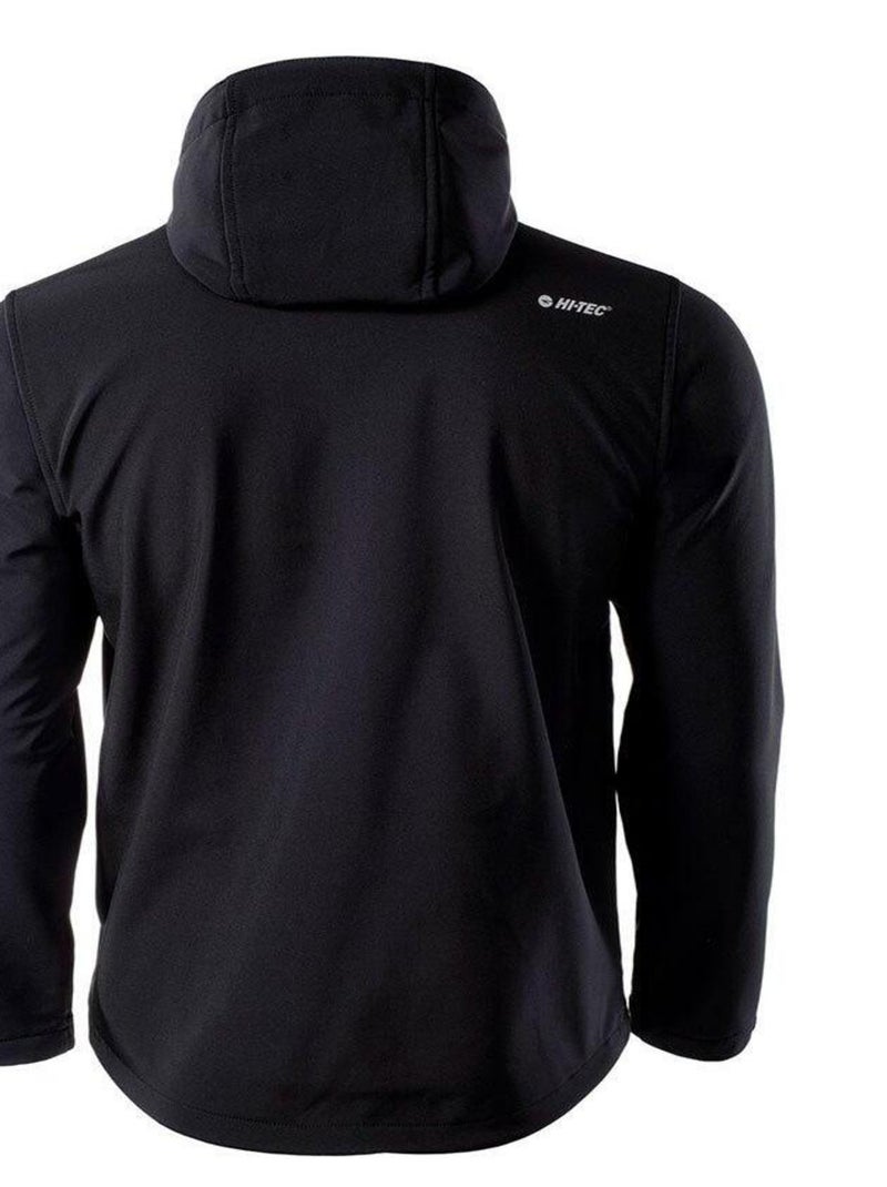 Hi-Tec - Veste softshell CAEN Noir Orange - Kiabi