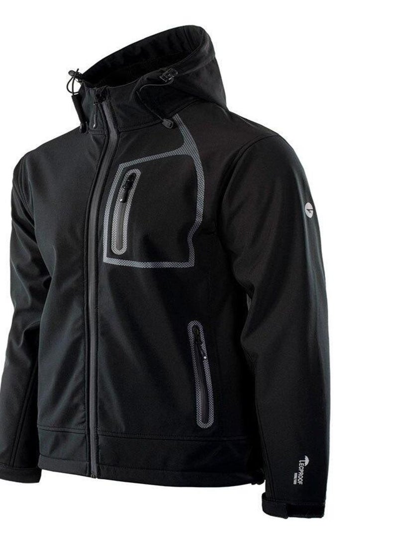 Hi-Tec - Veste softshell PRINCE Noir - Kiabi
