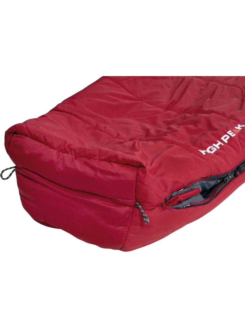 High Peak - Sac de couchage HYPERION Rouge - Kiabi