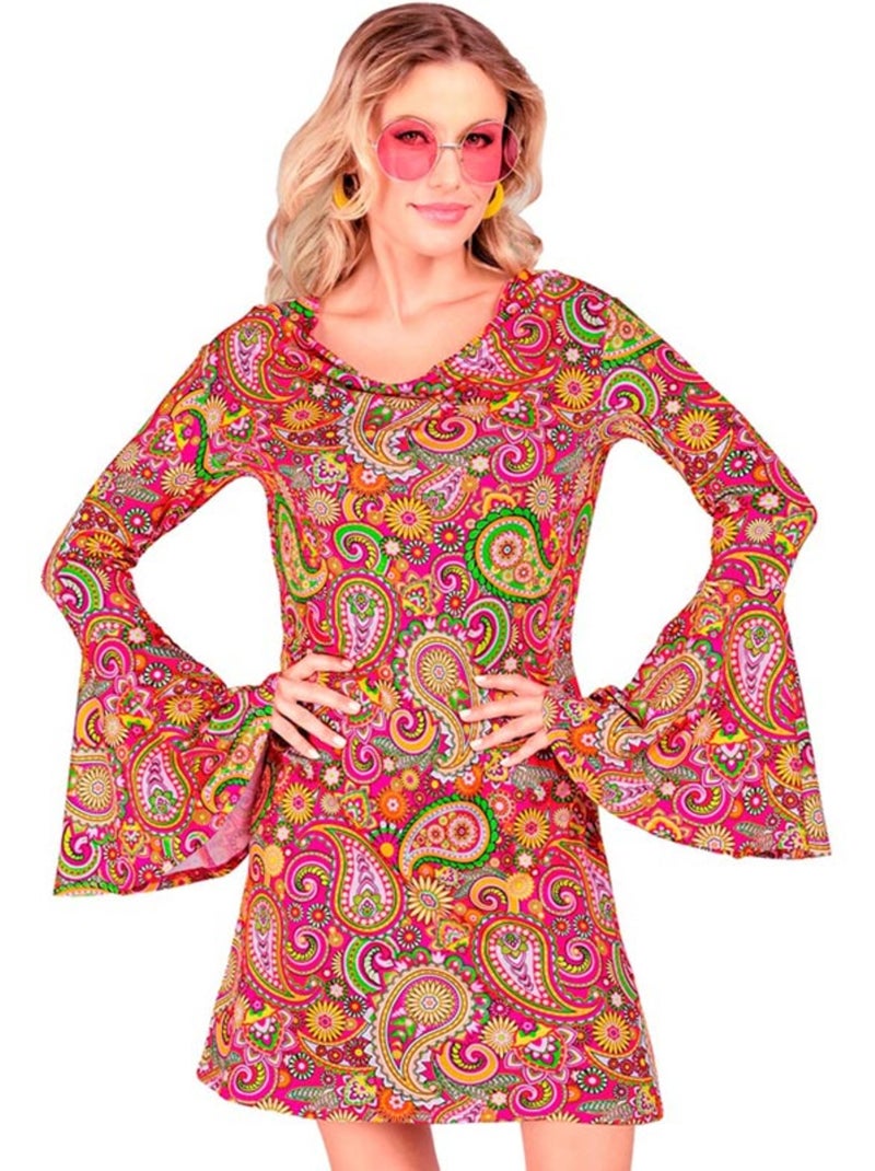 hippie des années 60 Paisley Multicolore - Kiabi