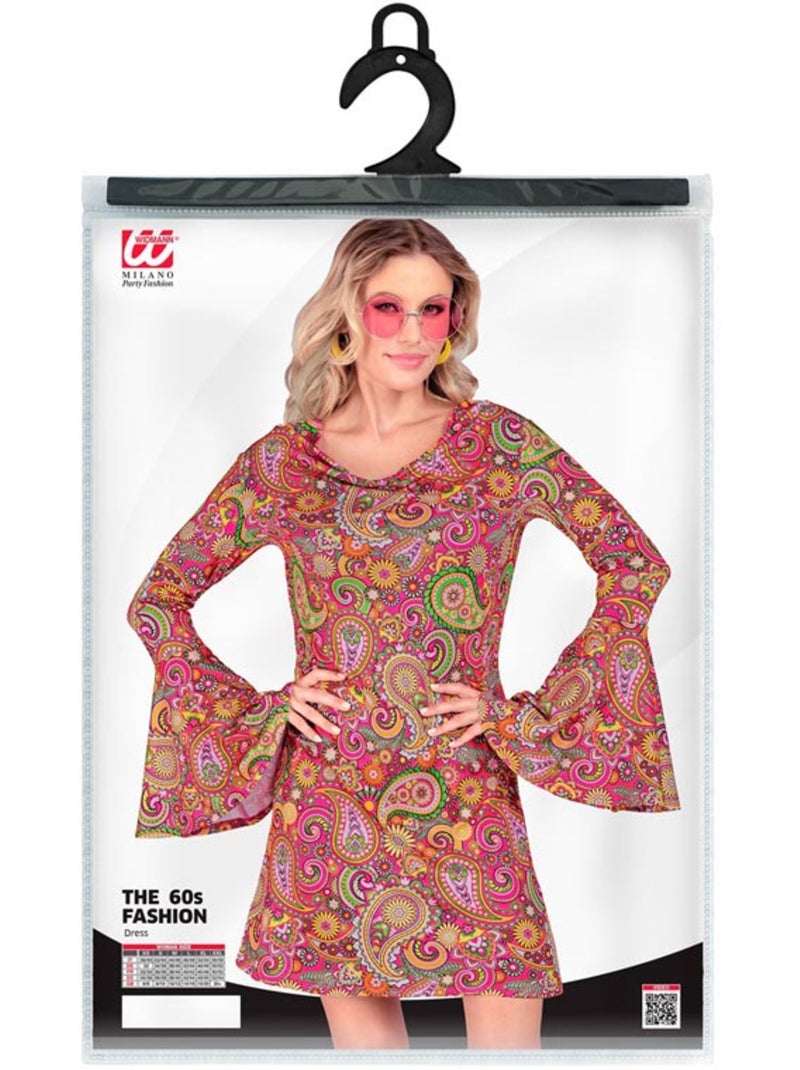 hippie des années 60 Paisley Multicolore - Kiabi