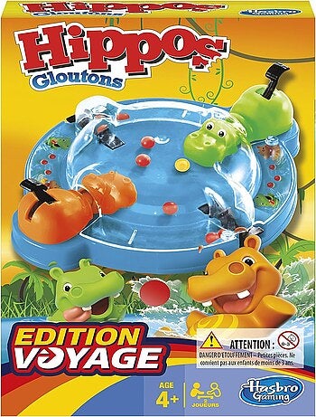 Hippos Gloutons édition Voyage - Hasbro