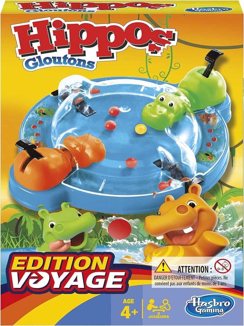 Hippos Gloutons éditions Voyage - Hasbro Multicolore - Kiabi