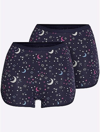 Hipster Jersey Fin - Taille Standard - Witt - Lot de 2
