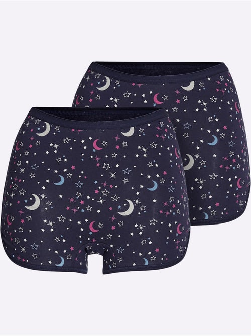 Hipster Jersey Fin - Taille Standard - Witt - Lot de 2 - Kiabi