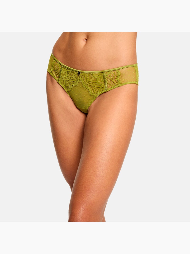 Hipster LEXI - Morgan Lingerie Vert - Kiabi