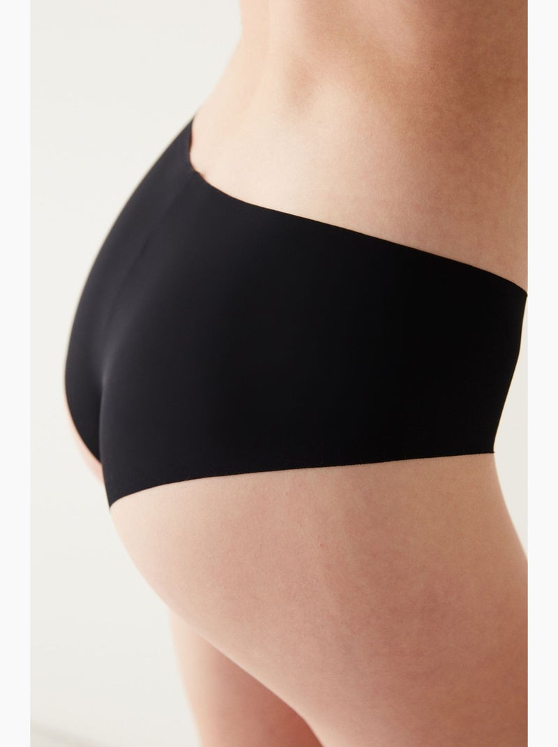 Hipster lisse antiglisse femme penti Noir - Kiabi