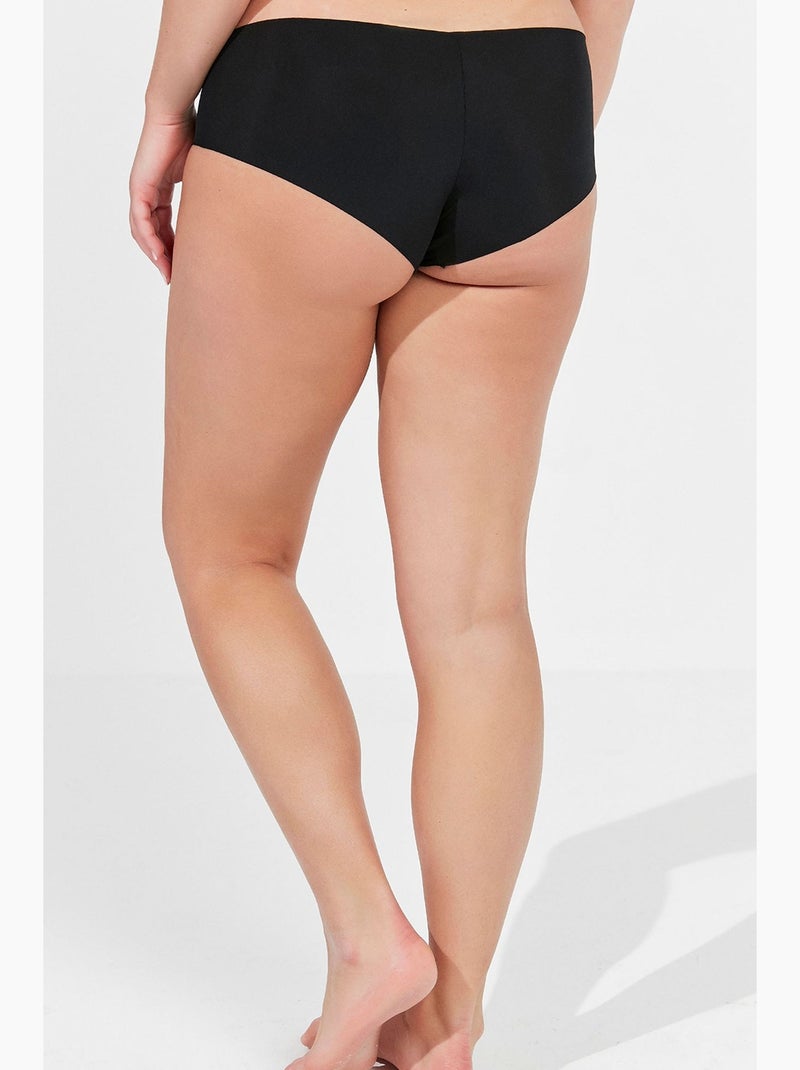 Hipster lisse antiglisse femme penti Noir - Kiabi