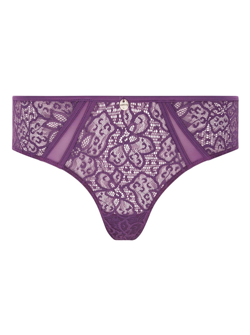 Hipster LOUNA - Morgan Lingerie Violet - Kiabi