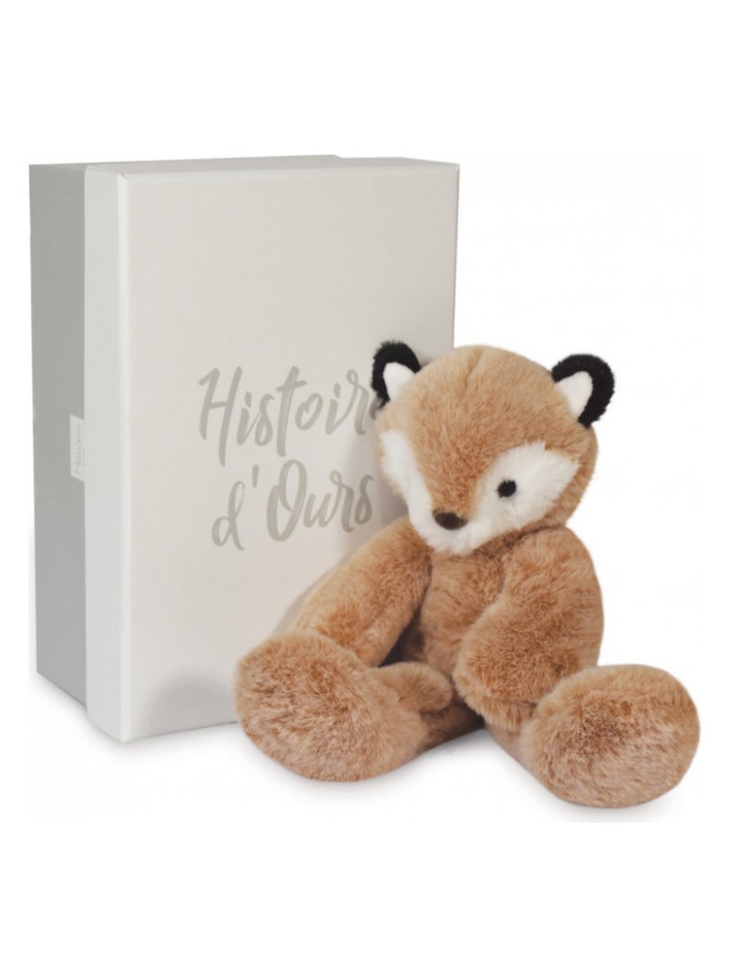 Histoire d'Ours - Coffret peluche Marron - Kiabi