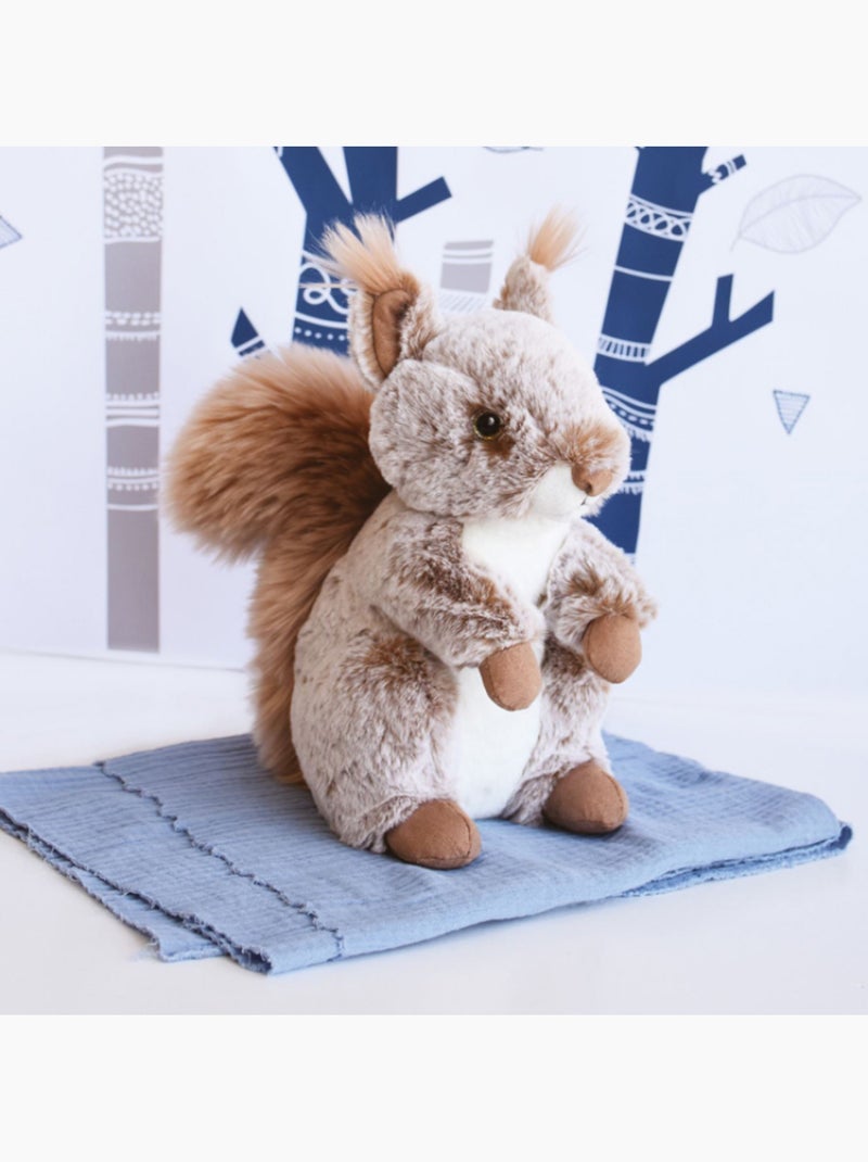 Histoire d'Ours - Peluche Ecureuil Beige - Kiabi