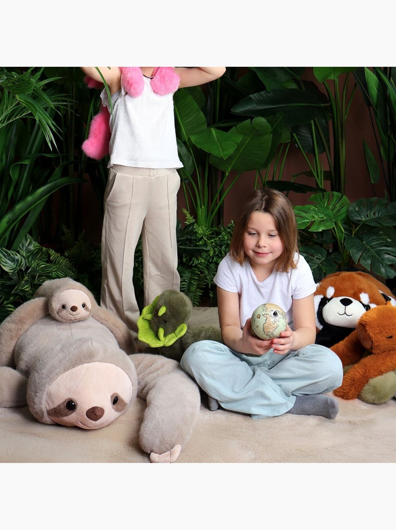 Histoire d'Ours - Peluche géante Marron - Kiabi