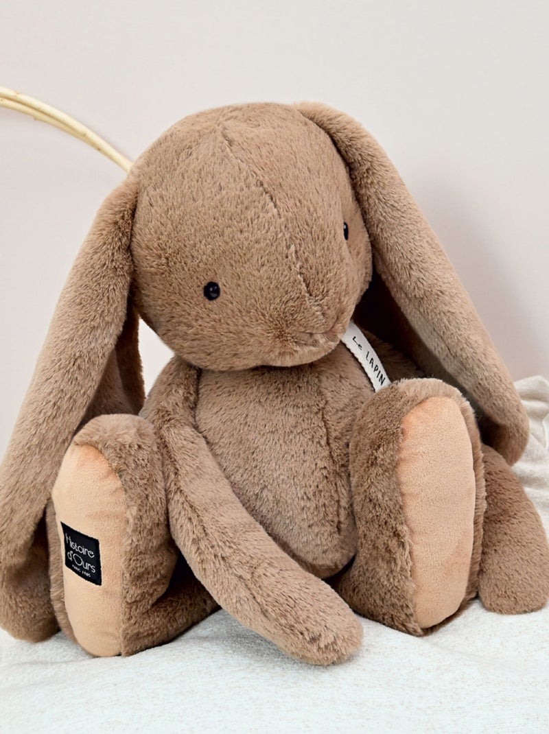 Histoire d'Ours - Peluche Lapin Marron - Kiabi