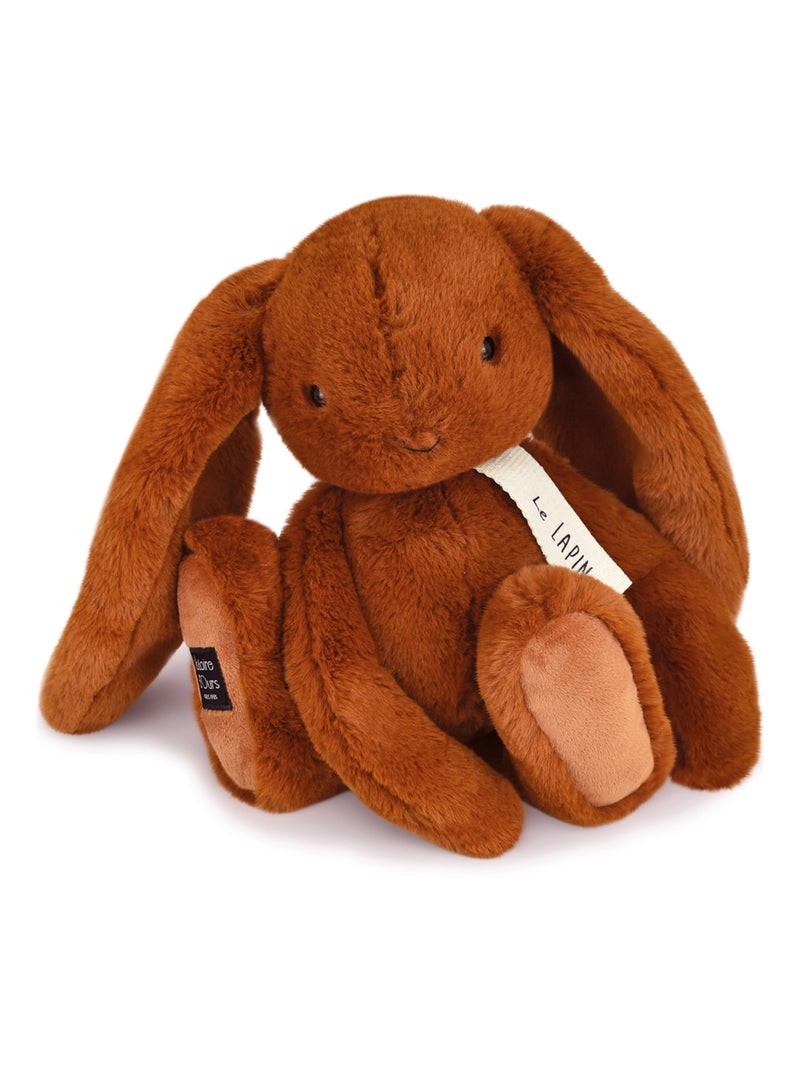 Histoire d'Ours - Peluche Lapin Orange - Kiabi
