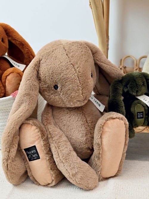 Histoire d'ours - peluche le lapin cappuccino - Kiabi