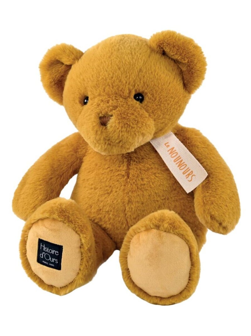 Histoire d'Ours - Peluche le Nounours Jaune - Kiabi