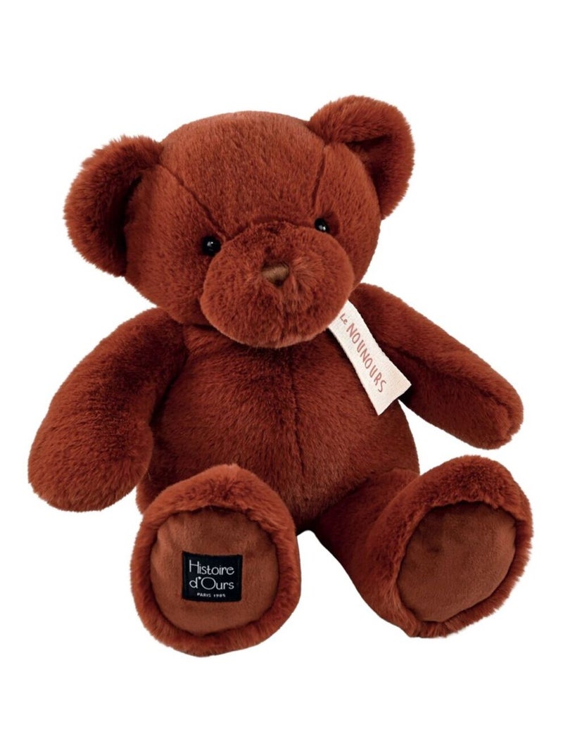 Histoire d'Ours - Peluche le Nounours Rouge - Kiabi