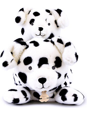Histoire d'ours - peluche les p'tits relax chien dalmatien