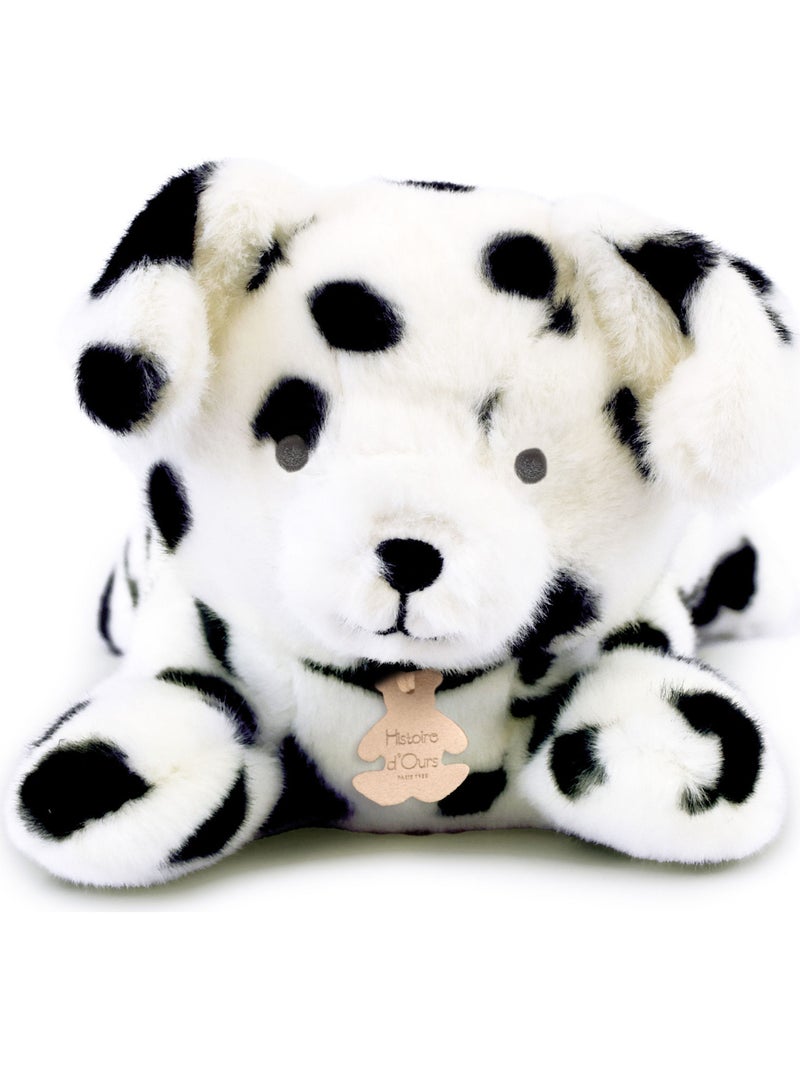 Histoire d'ours - peluche les p'tits relax chien dalmatien Blanc - Kiabi