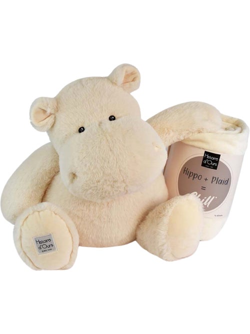 Histoire d'Ours - Peluche L'Hippo - Kiabi