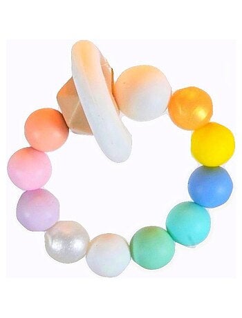 Hochet 100% Non Toxique Arc en Ciel - Kiabi