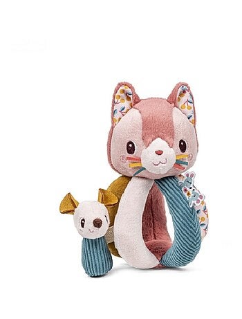 Hochet à poignées Jeanne le chat