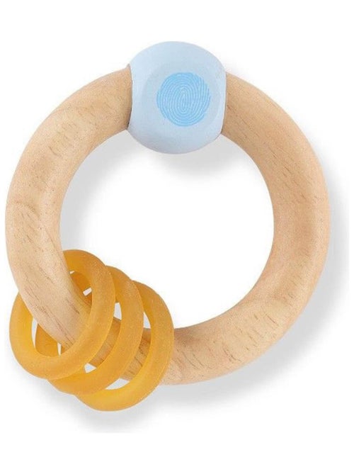 Hochet anneau en bois Hochet en bois anneaux - Kiabi