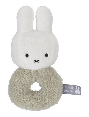 Hochet Anneau Miffy avec grelot - Fluffy - 16cm