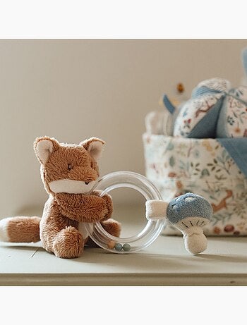 Hochet anneau renard Forest Friends